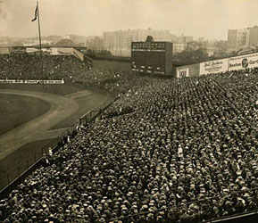 Original Yankee Stadium Scoreboard 1922